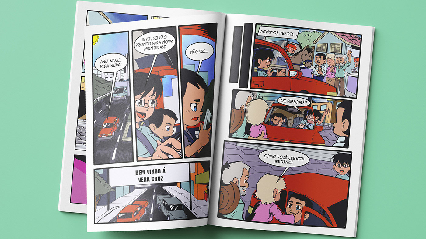 adventure banda desenhada books Comic Book comics editorial graphic project quadrinhos