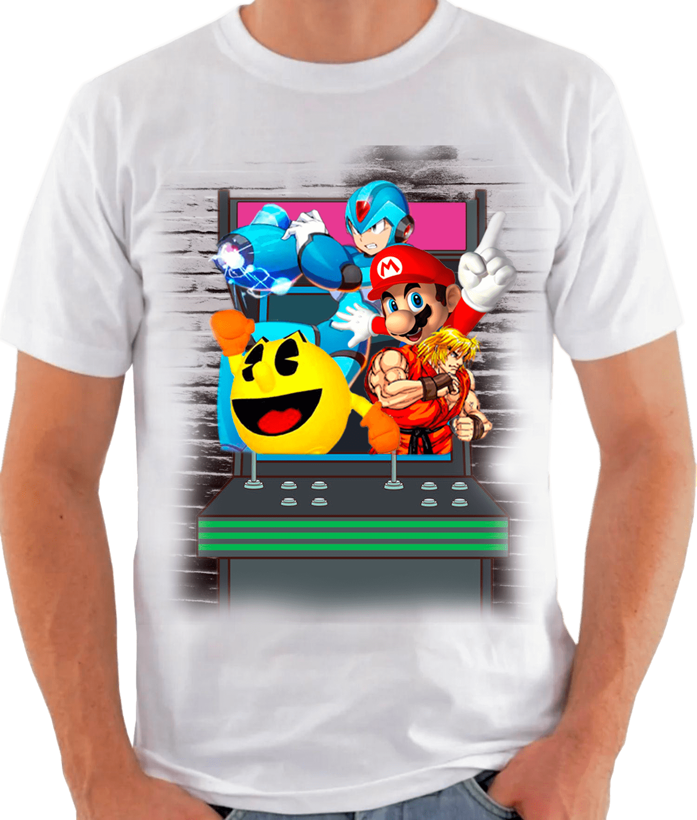 arcade arcade games camisa design gráfico Estampa fliperama game Gaming shirt vector