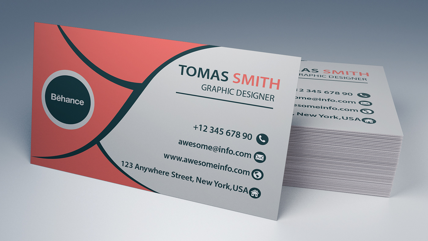 business card mockup Business card template Business Cards design