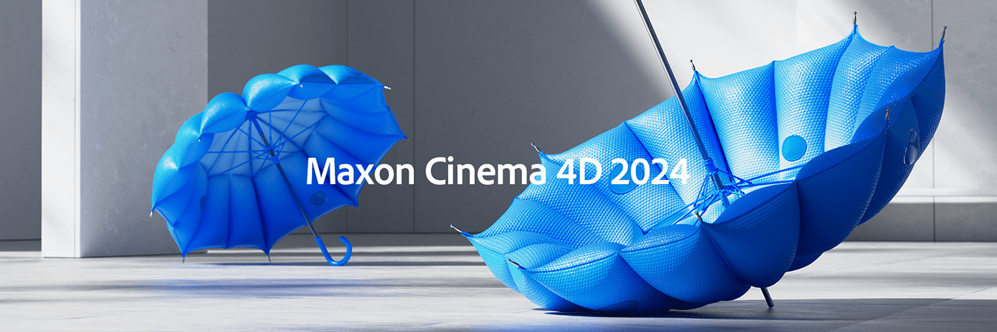 3D motion design brand redshift splash screen maxon Umbrella animation  cinema 4d balloon