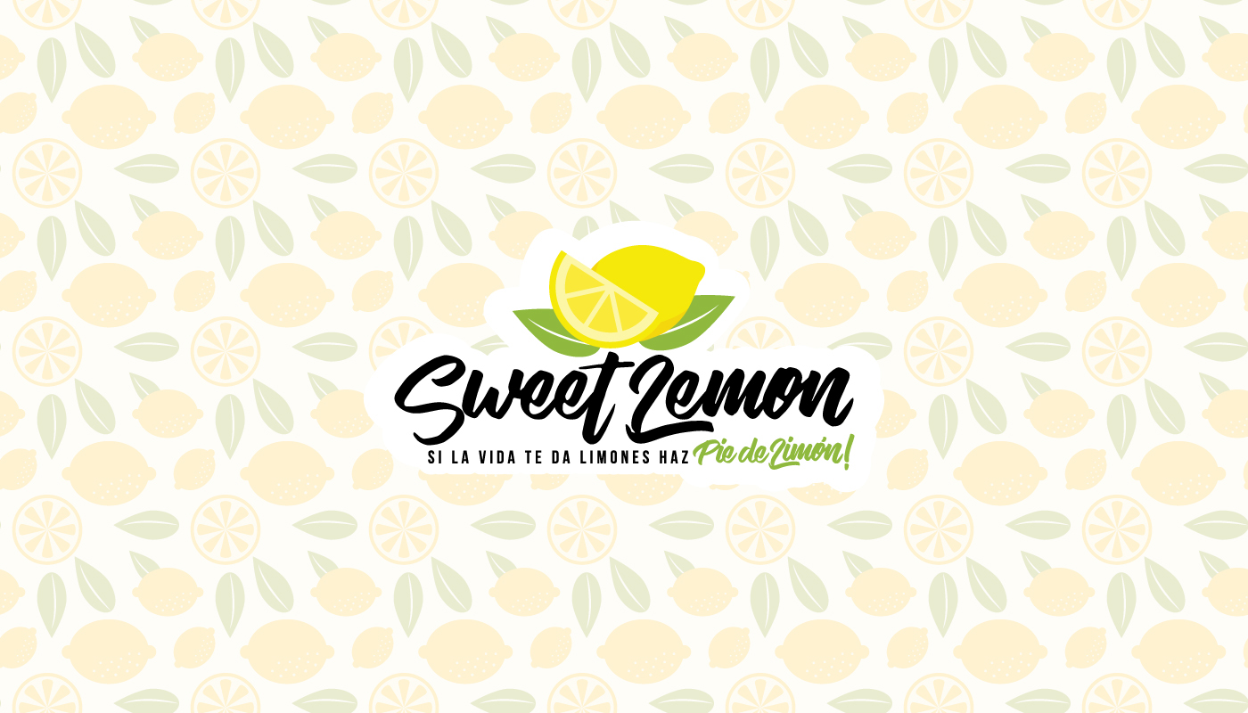 brand Logotipo Food  lemon