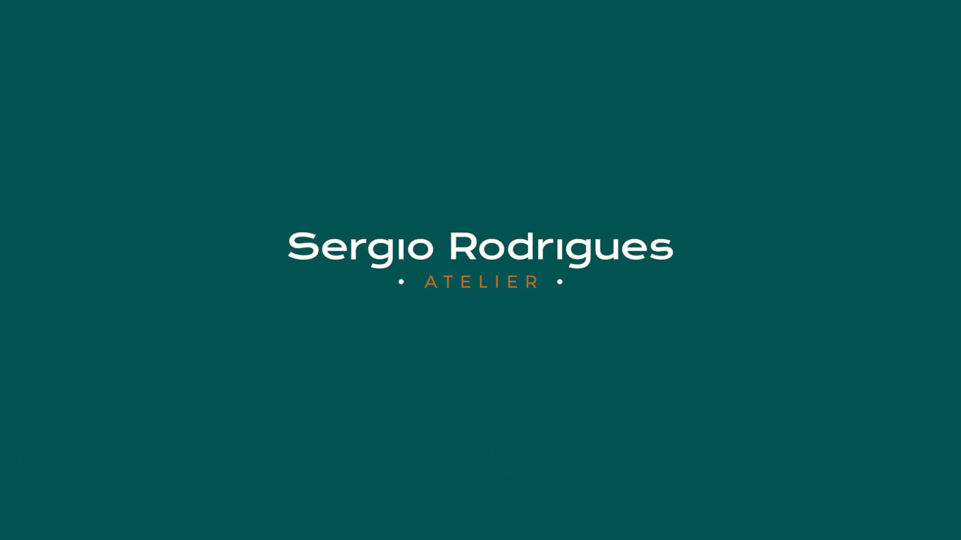 atelier Sergio Rodrigues furniture logo branding  modular elegance modernist