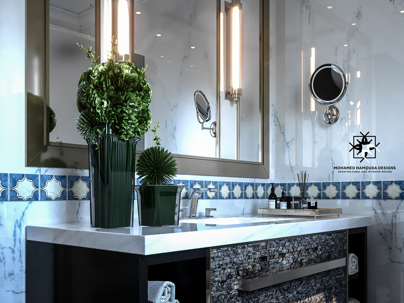 neoclassic Villa luxury Chandeliers gold Interior design residential decor corona