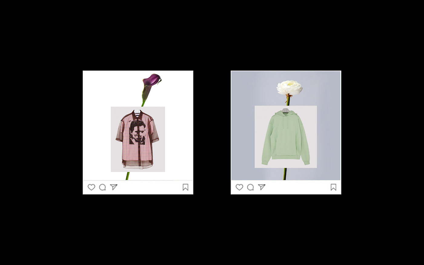 luxury Fashion  instagram social media retouching  photo minimal aesthetics designer Clothing
