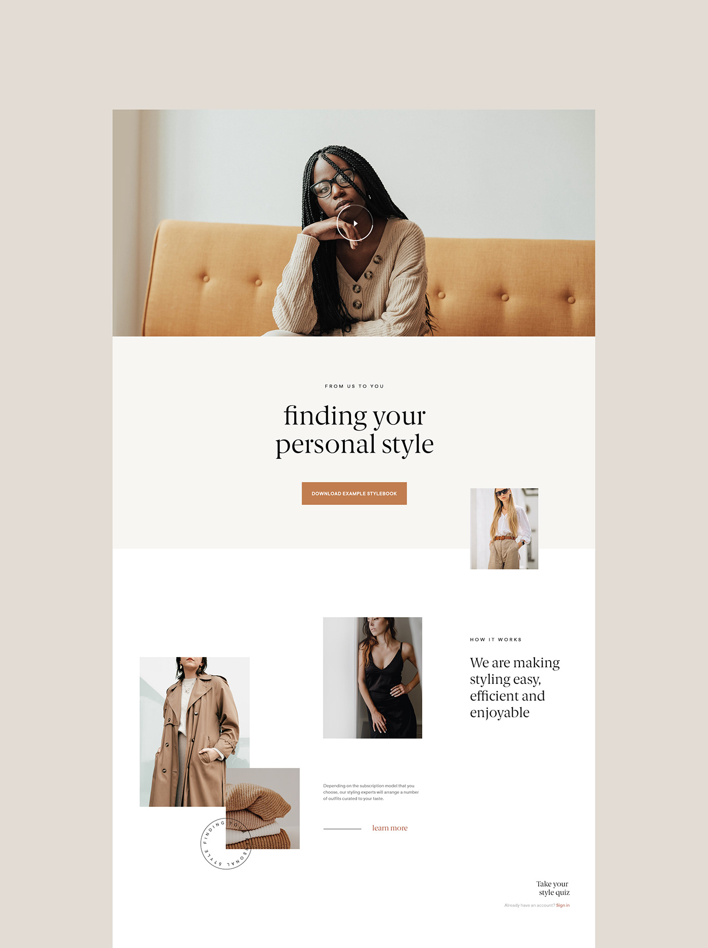 Adobe XD Clothing Fashion  fashion styling hollywood outfit Webdesign Website