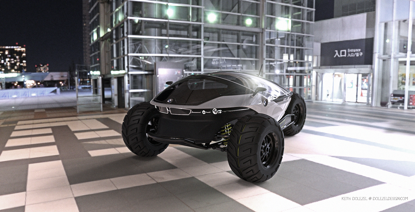 BMW electric Vehicle transportation concept