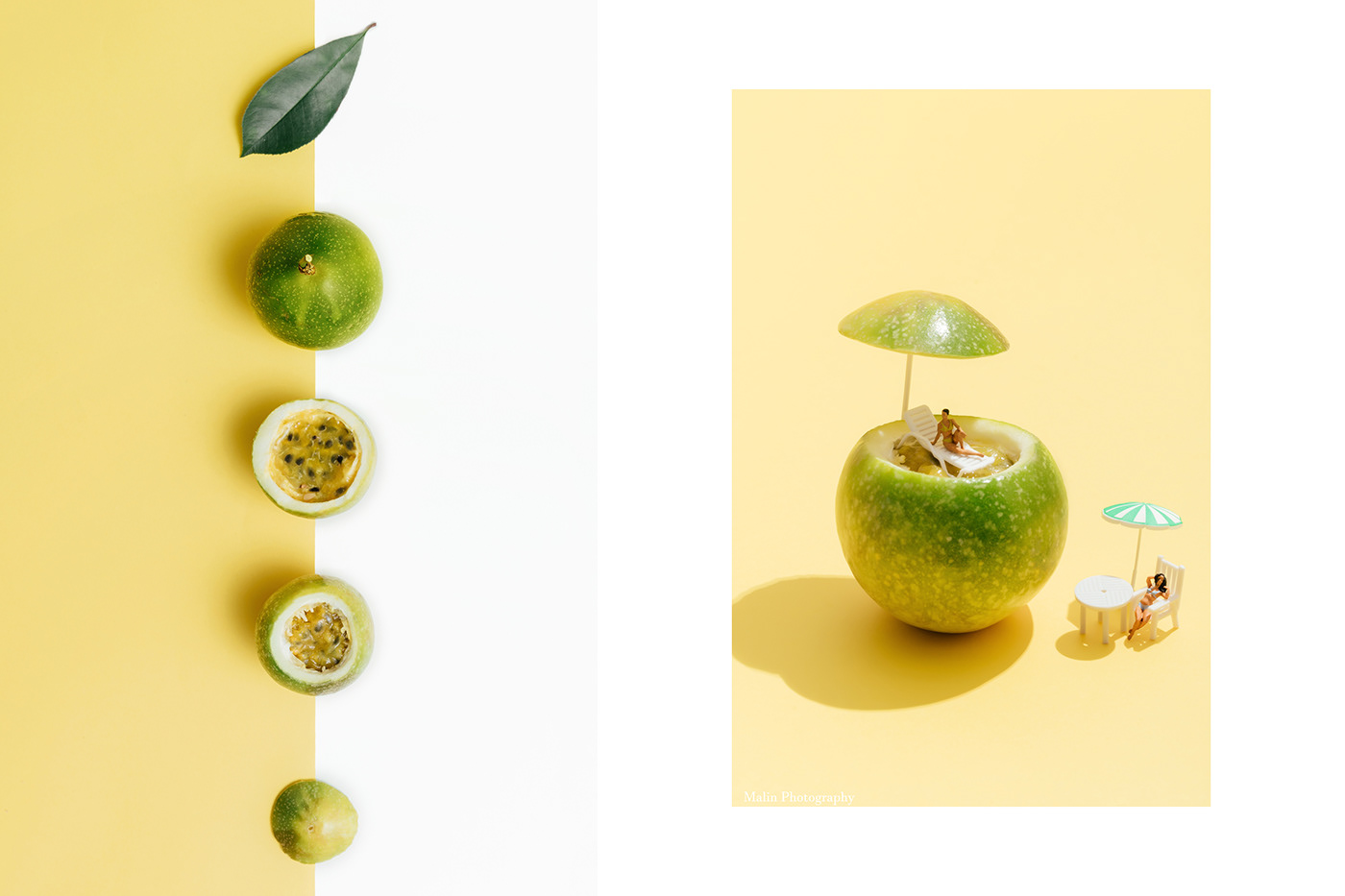 fruit，fun，color Miniature miniature art