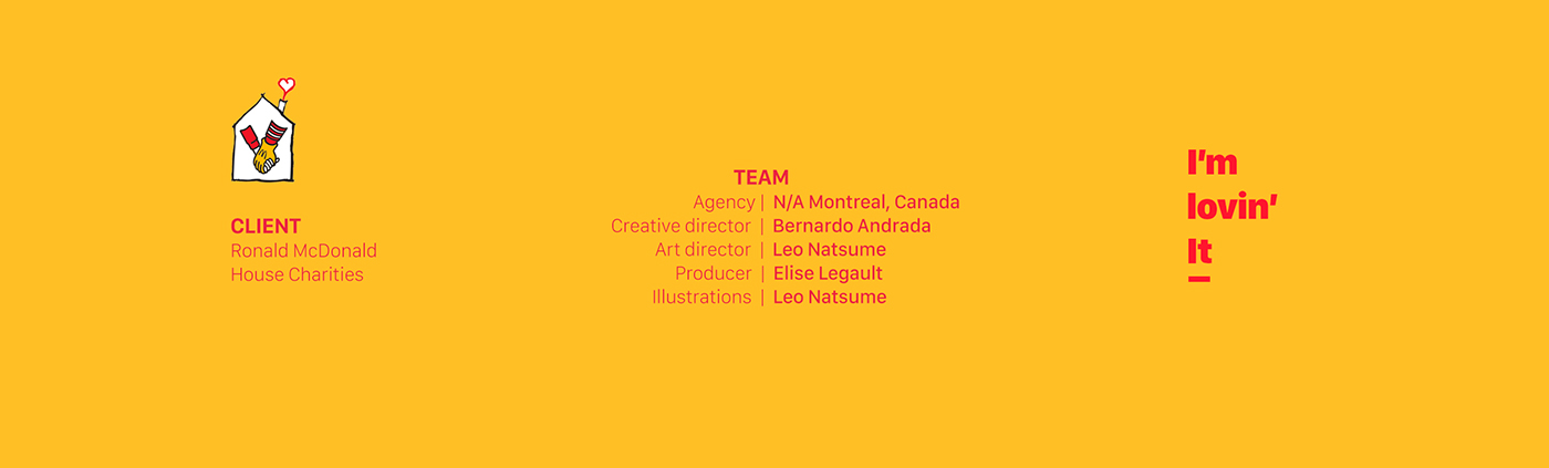mcdonald's Ronald McDonald's campaign digital illustration Leo Natsume flat design flat inspiration conceptual creative design Character conceptual illustration UI Interface