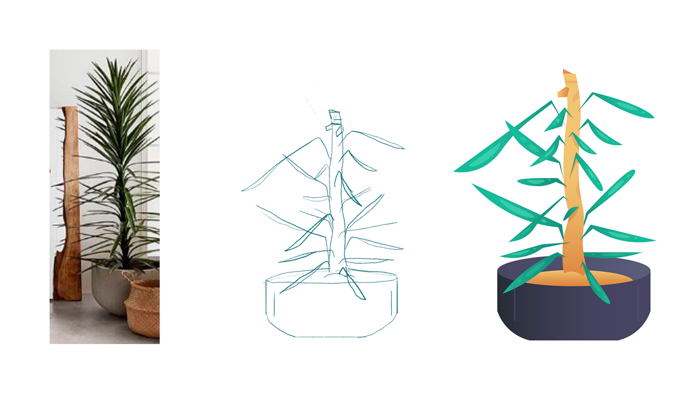 b2b Character design  chill COVid digital illustration free gumroad Hero plants vector