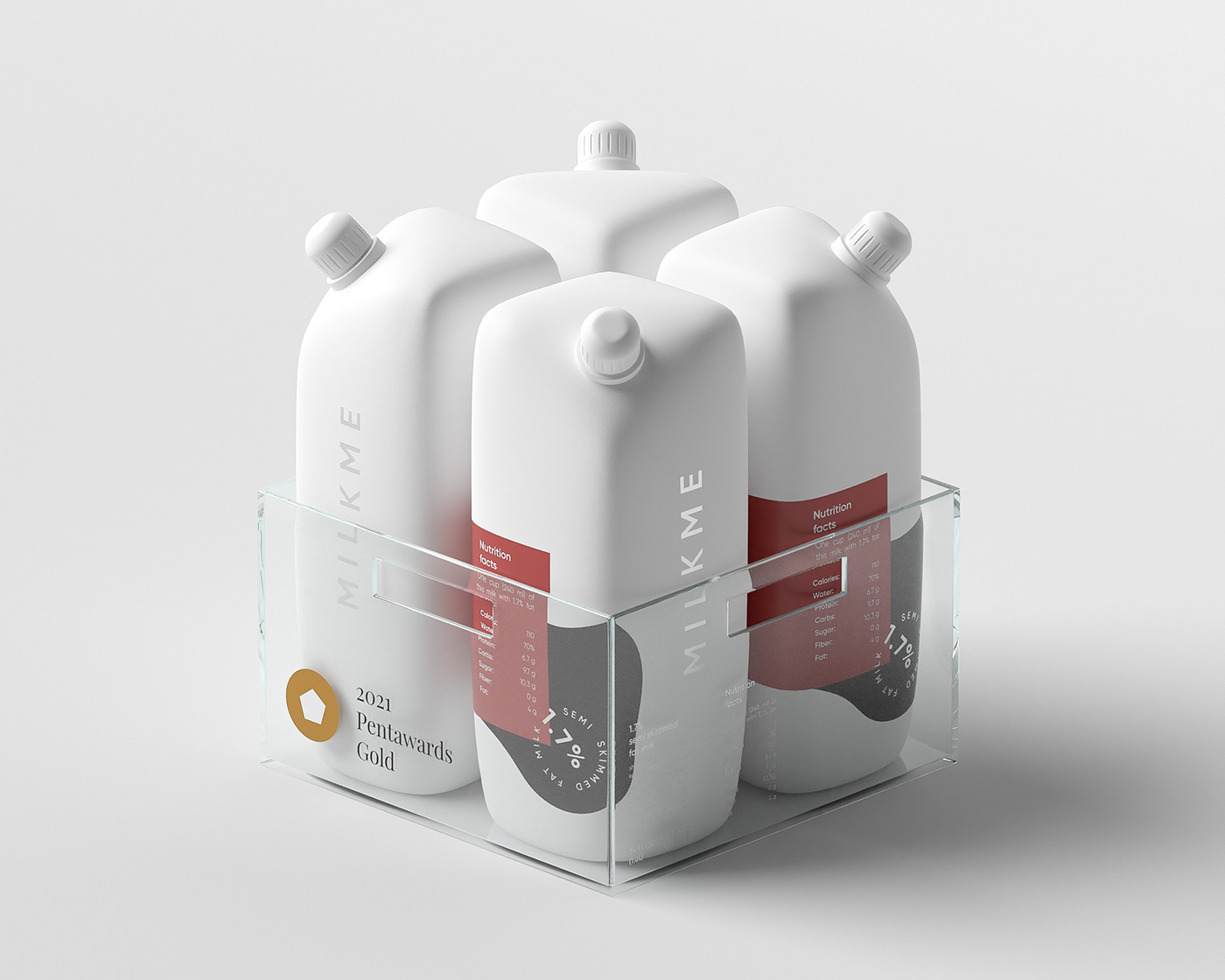 branding  color colour design dimension milk minimal Packaging product