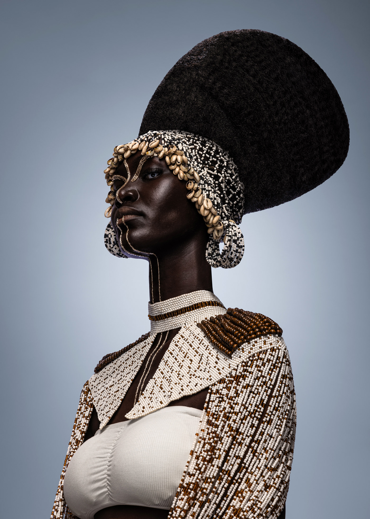 afrofuturism Digital Art  kenya beadwork Fashion  rift valley