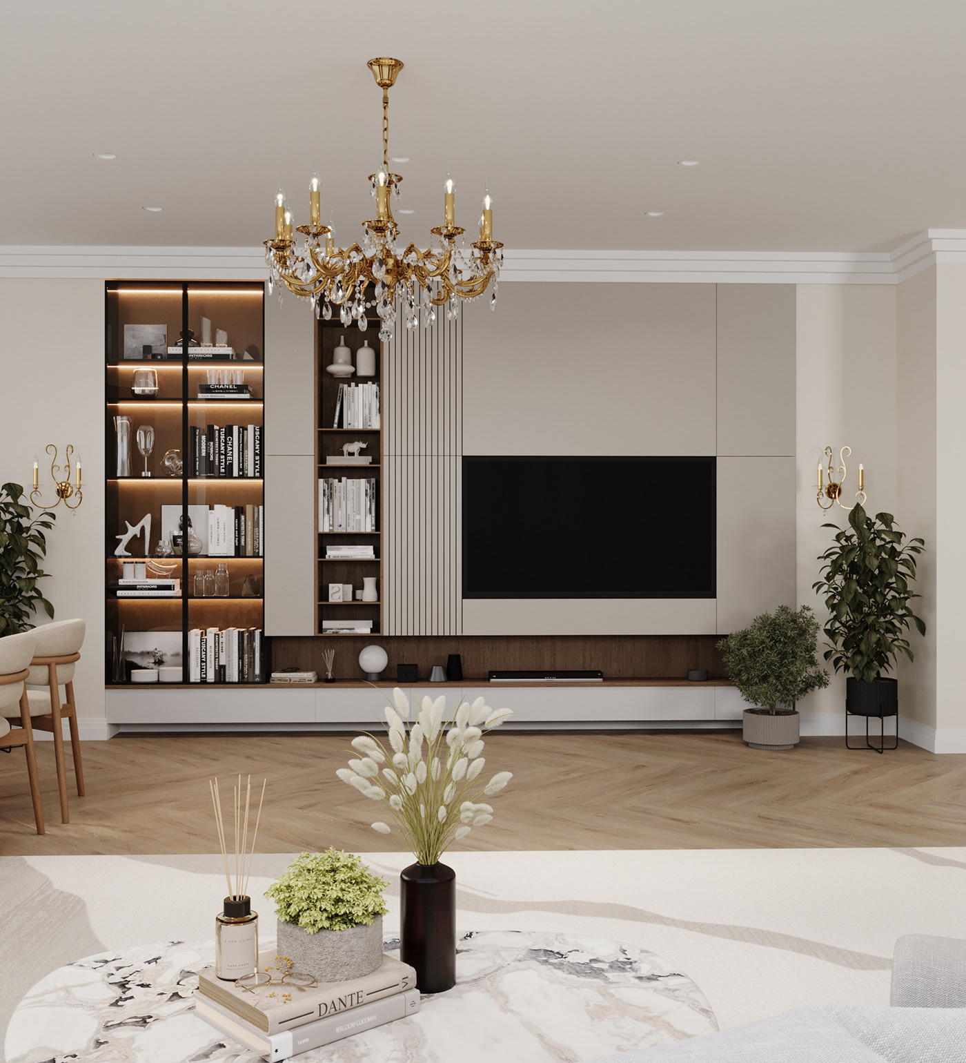 design 3ds max visualization Render 3D interior design  corona