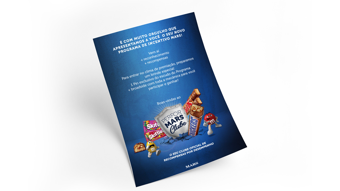 Campanha de incentivo chocolate incentivo M&Ms mars Performance programa de incentivo skittles Snickers twix