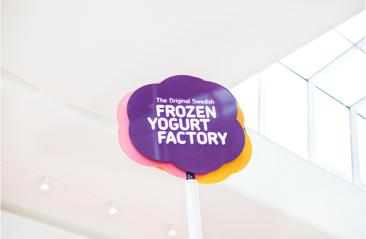 frozen yogurt froyo identity colour color shop Retail design interiors Sweden Swedish Colourful 