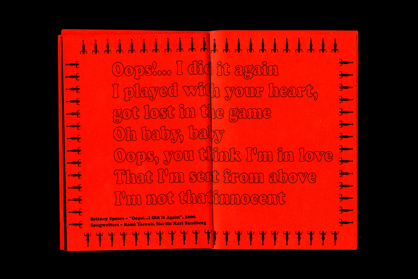 katamoravszki moravszki britney spears Zine  scan music Lyrics latex black