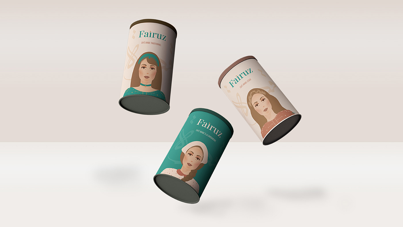 arabic brand identity Coffee ILLUSTRATION  Logo Design Mockup Packaging typography   visual identity
