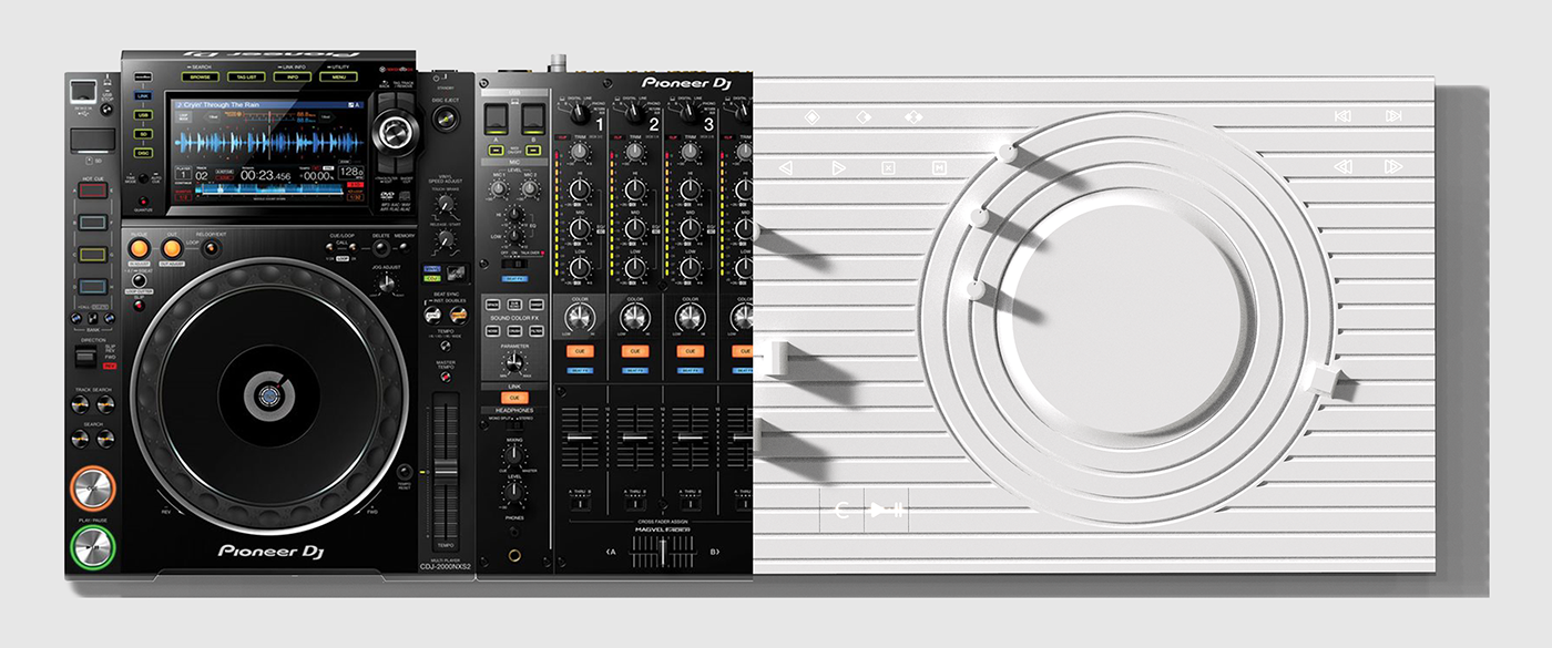 dj equipment Djing Gear dj product design  industrial design  concept design