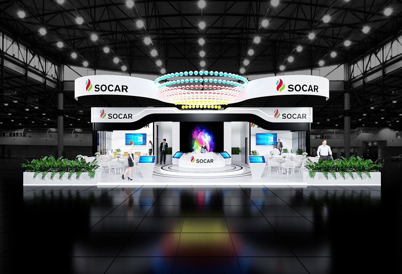 exhibition stand SOCAR