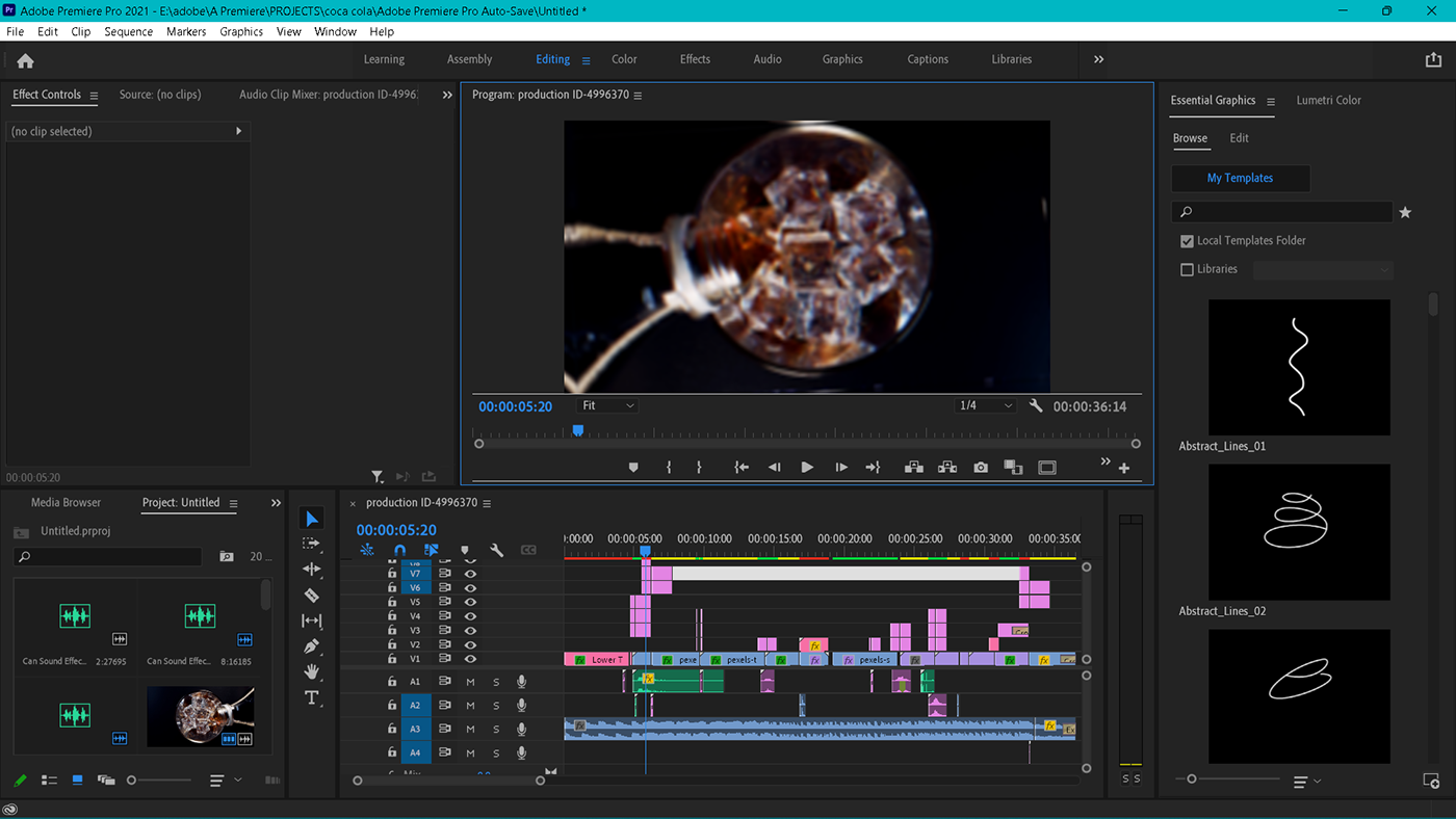 Advertising  after effects Editing  Premiere Pro video Video Editing videography youtube