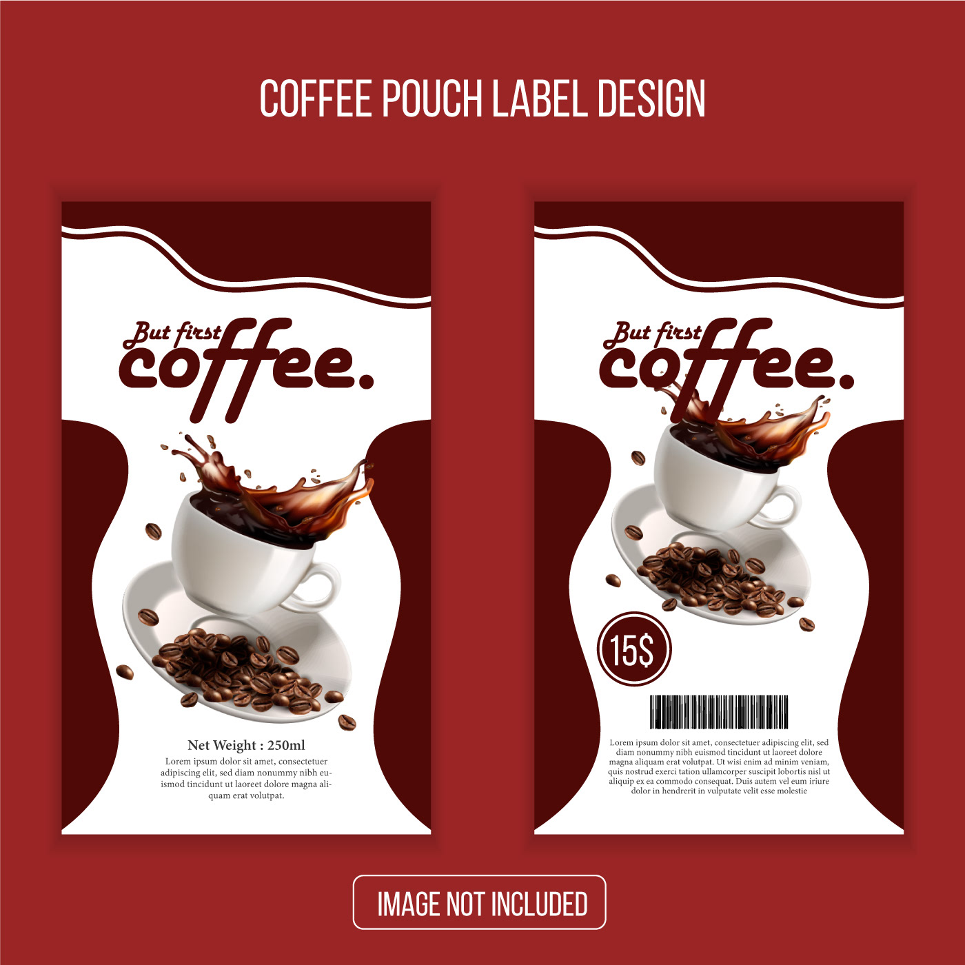 coffee pouch packaging design package product Packaging product design  Label label design product packaging box design
