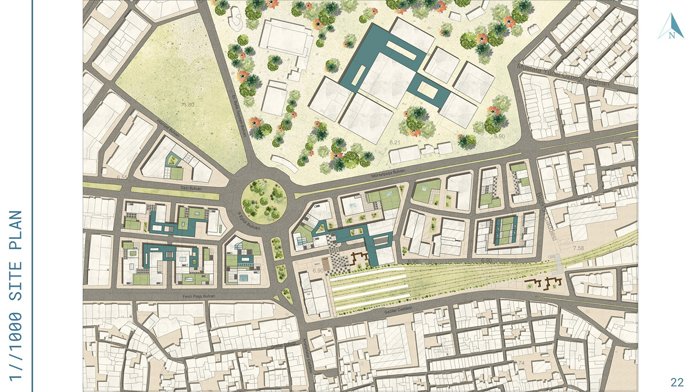 urbanplanning Siteplan vaziyetplanı şehirplanlama urbandesign