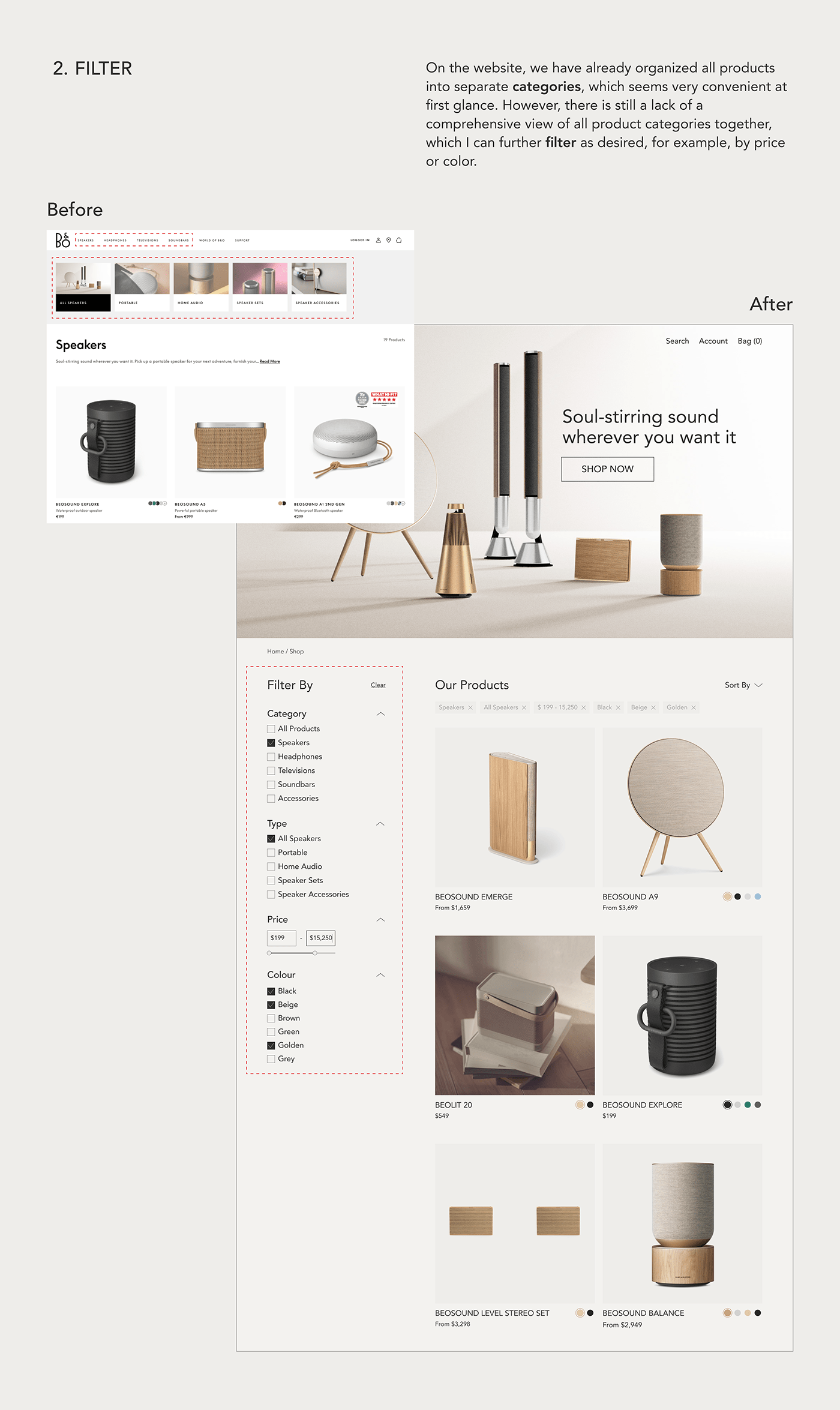 e-commerce ux user experience Figma redesign UI/UX Website Design Ecommerce Web Design  Website