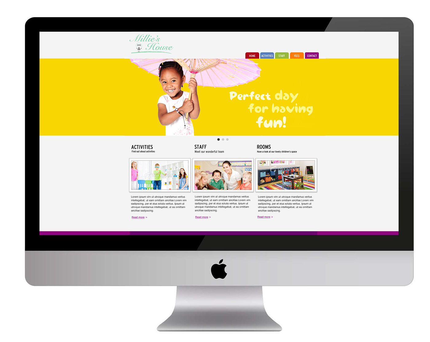 nursery Website pre-school