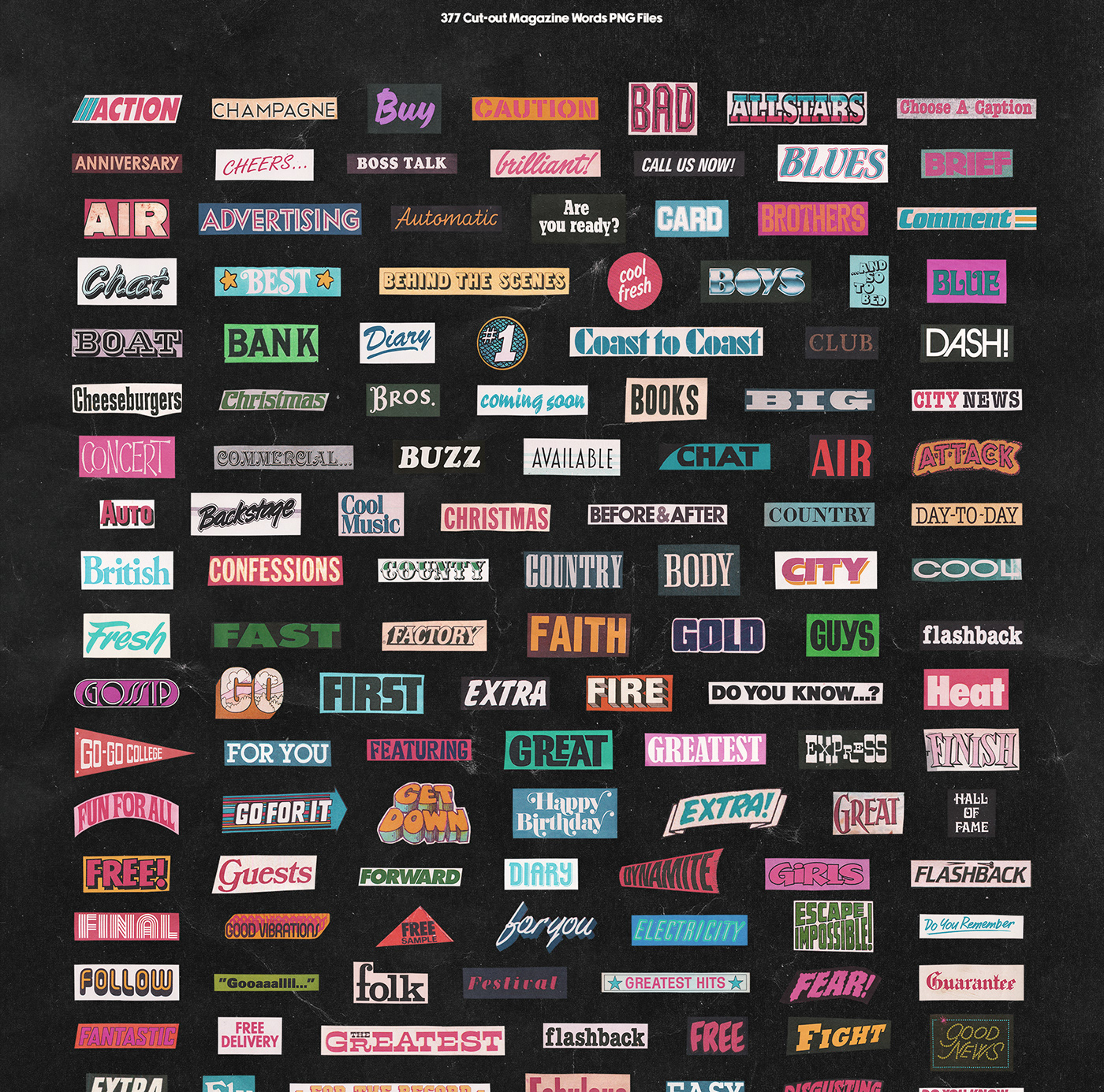 collage cutout Emoji lettering magazine mixed media scrapbook stickers typography   Zine 