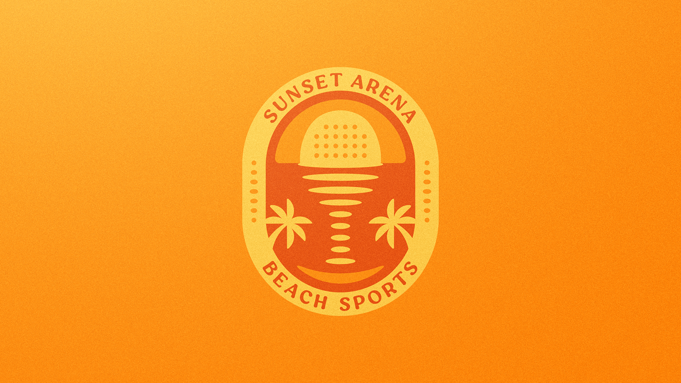 beach tennis beach tennis sports summer sunset identidade visual brand identity Logo Design visual identity