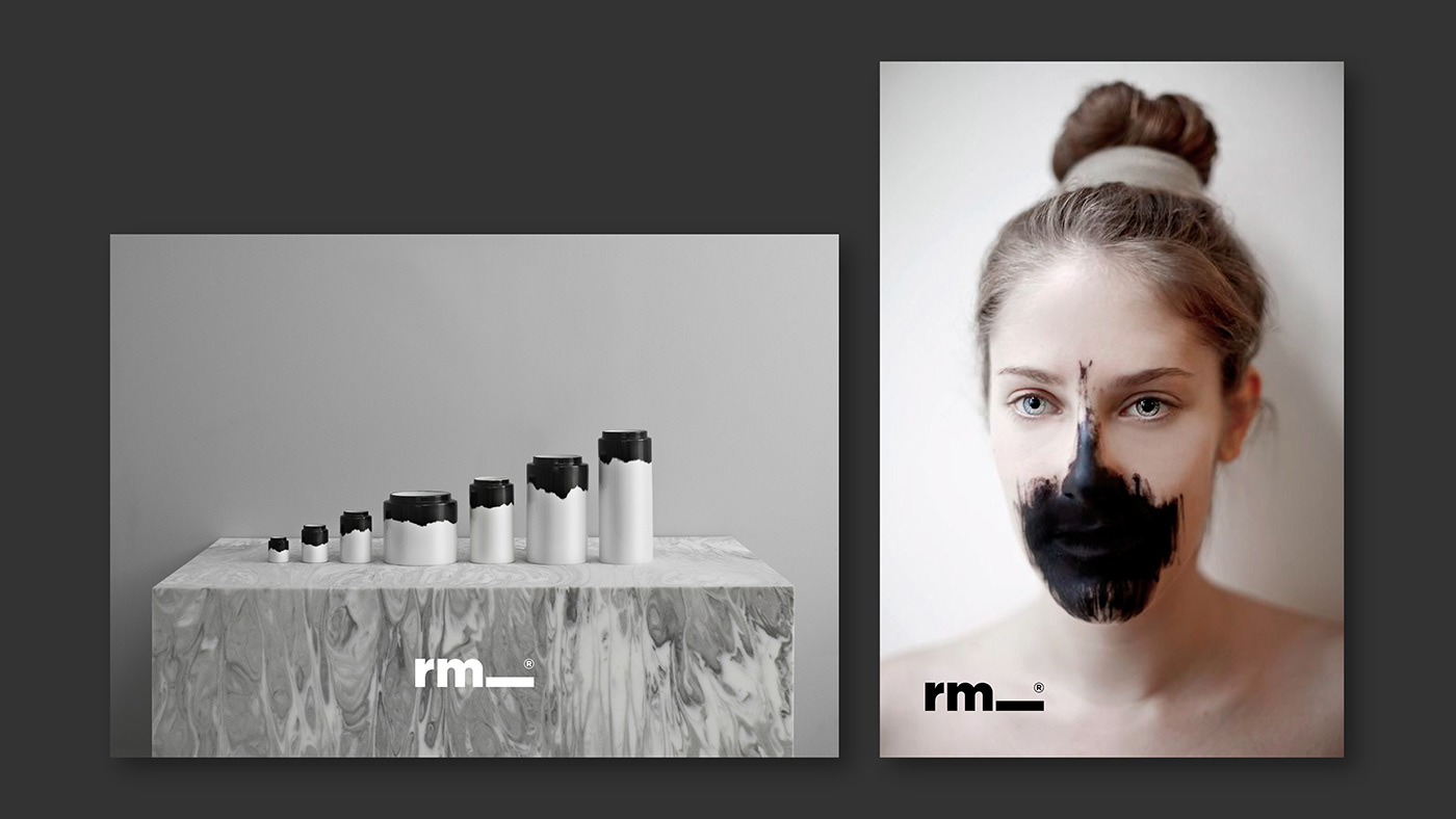 branding  graphic design  identity applications black minimal clean logo Creative Affairs