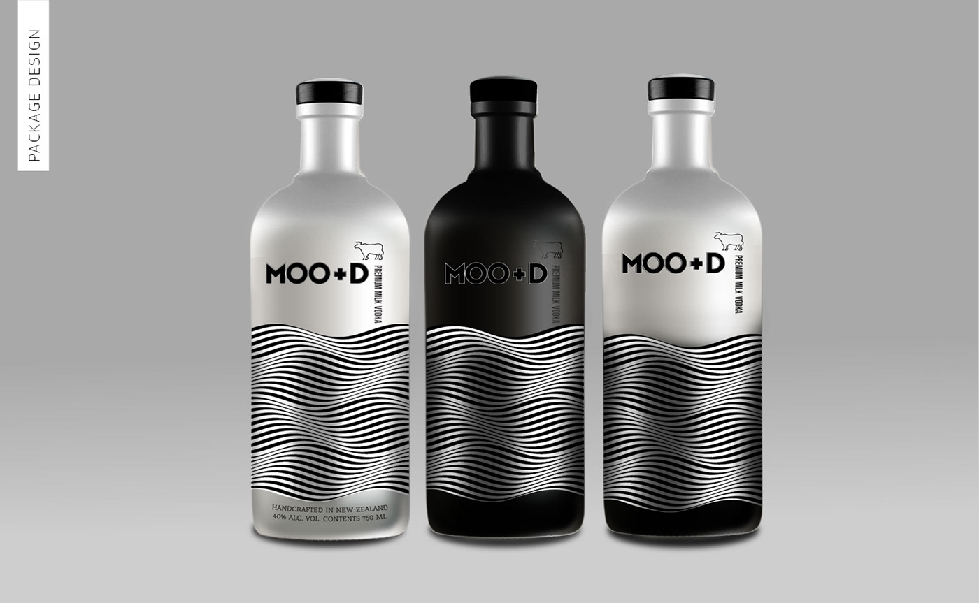 label design vodka design graphic design  packaging design brand identity Graphic Designer Brand Design MILK VODKA