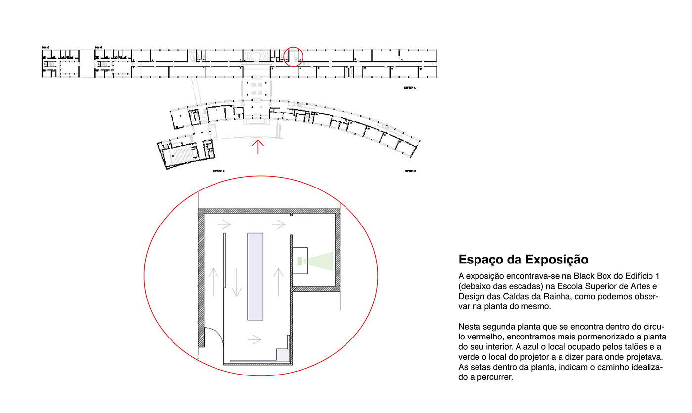 exposition talon receipt Exposição Exhibition  Space design ESAD