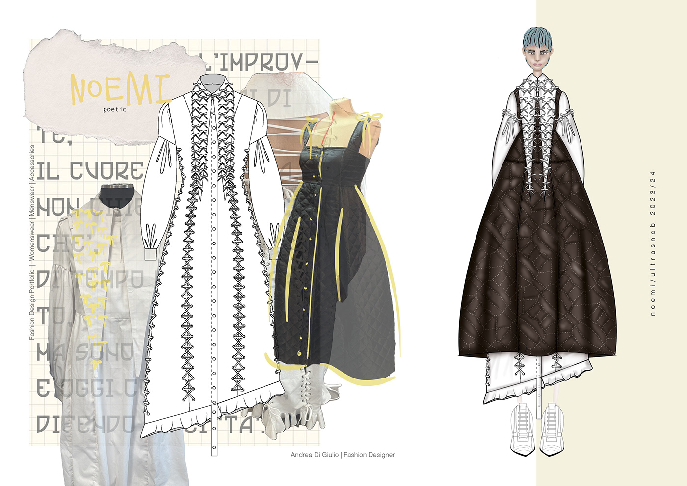 editorial fashion design moda Layout graduate Fashion  product design  accessories Clo3d 3d fashion