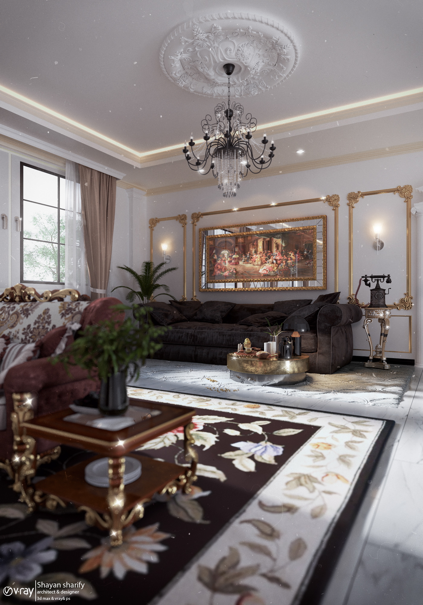 indoor architecture Render visualization interior design  3ds max modern exterior archviz corona