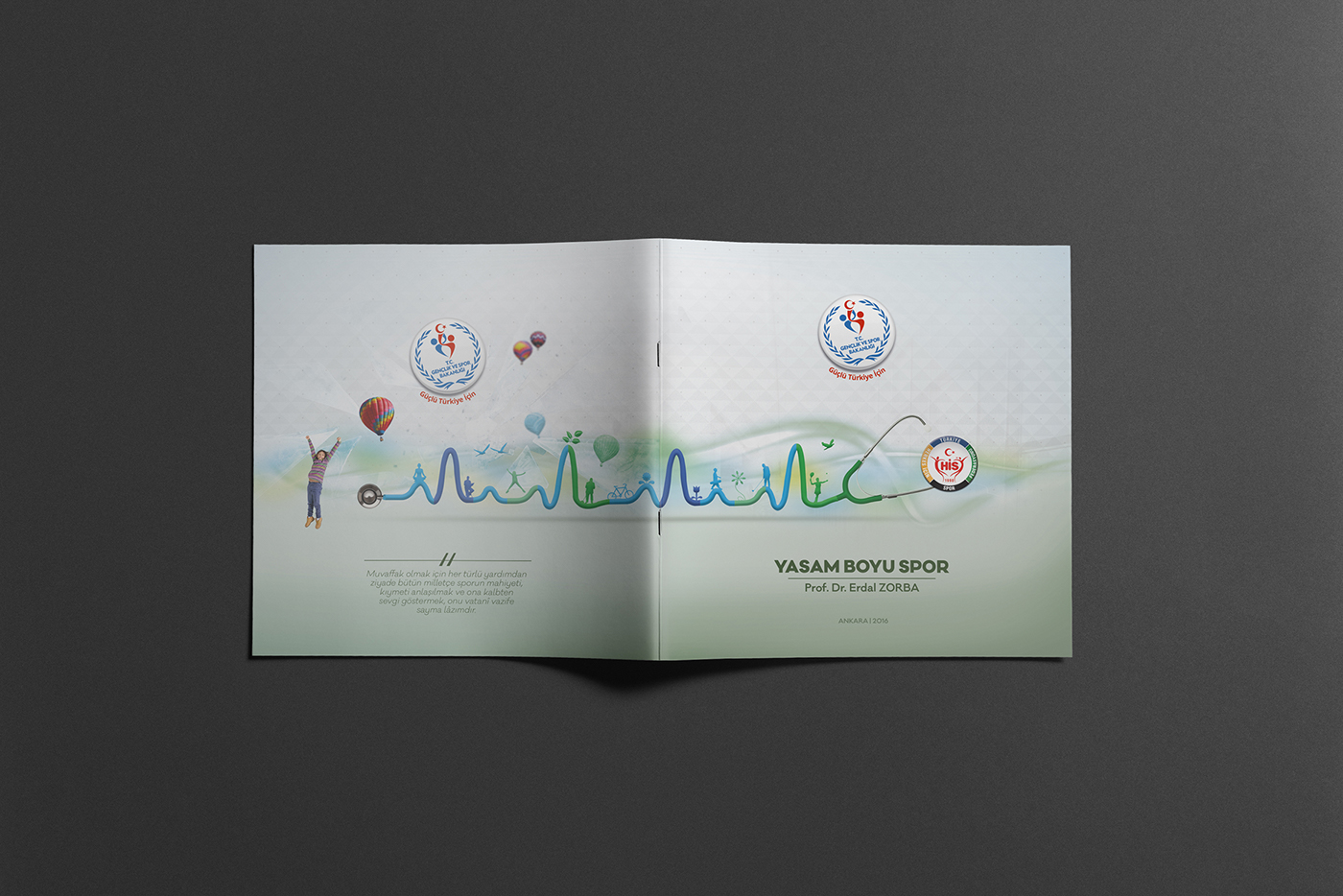spor book brochure Catalogue design Mockup