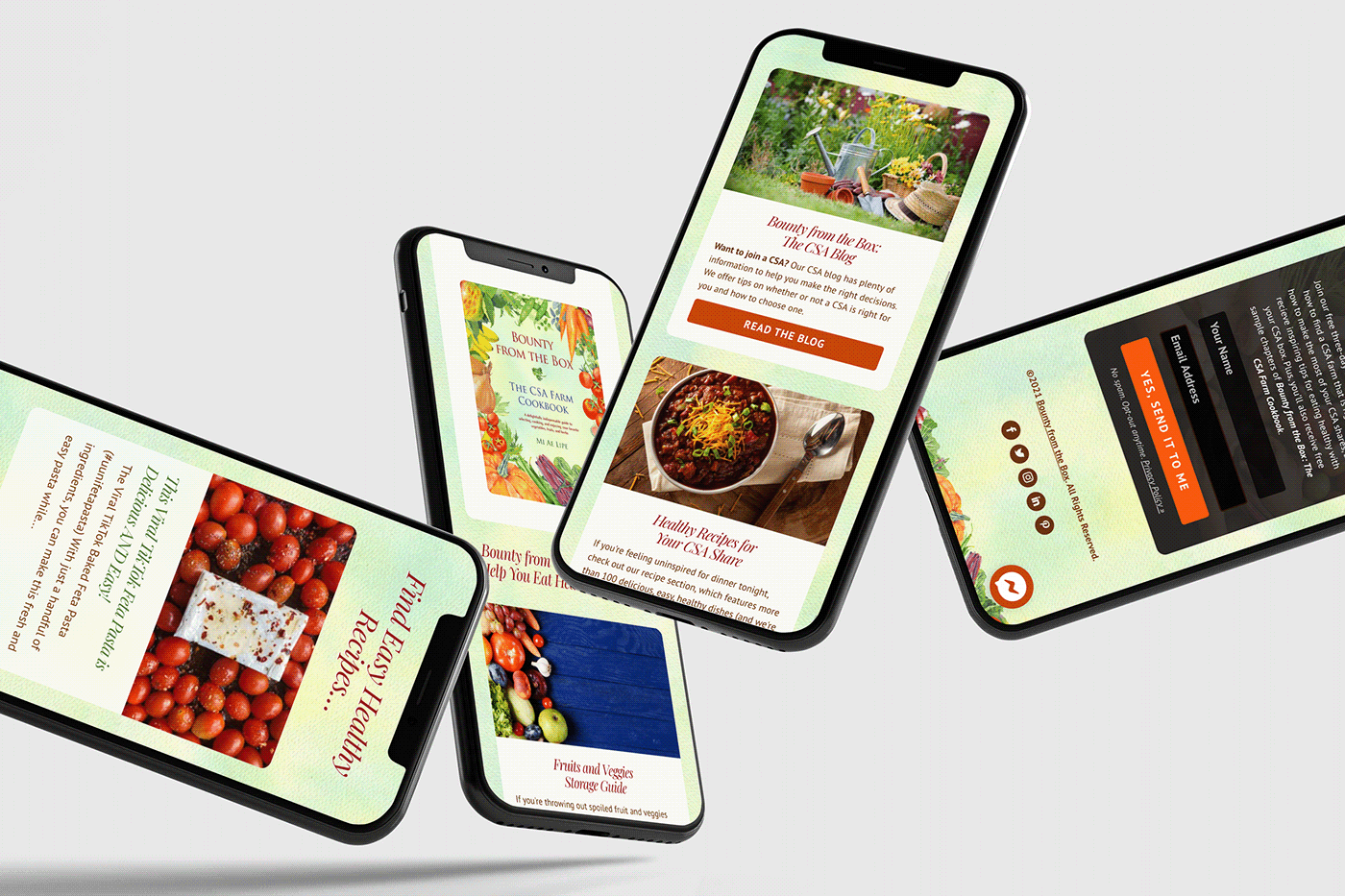 art direction  cookbook directory farming gardening organic recipes Web Design  Website Design Wordpress Website