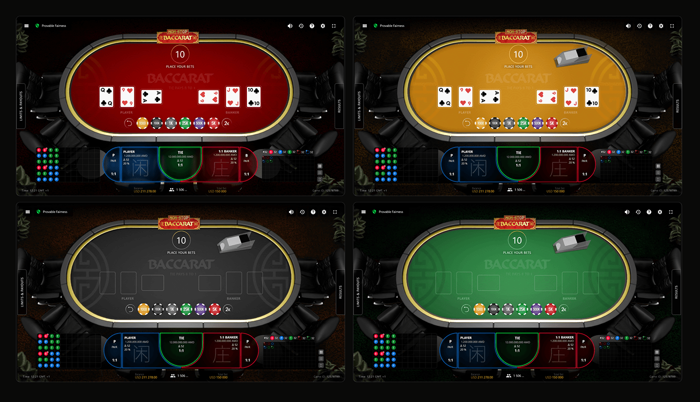 casino betting iGaming gambling Baccarat