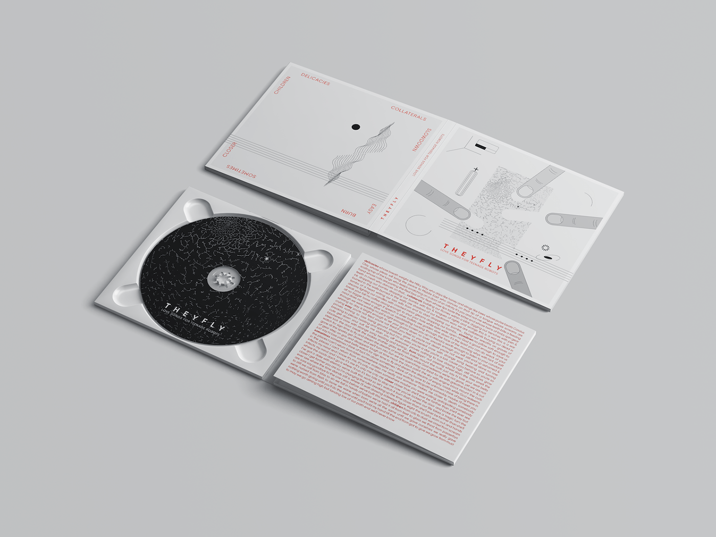 Album cd cover minimal illustration music