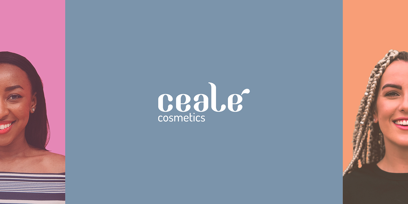 brand identity branding  Ceale cosmetics cosmetics brand identity Cosmetics Branding cosmetics identity cosmetics logo elegant identity