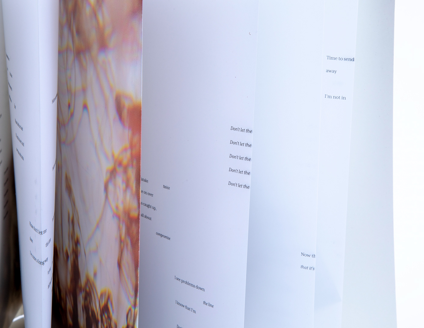 lyric book Album editorial music design Packaging Photography  graphic design  embossing Book Binding