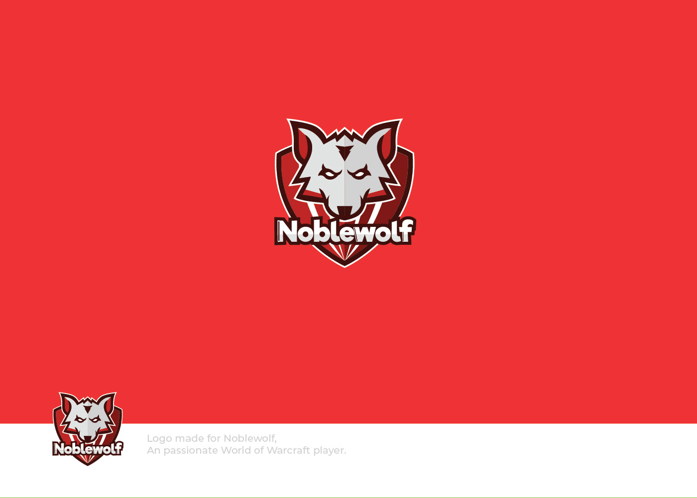 brand logo branding  identity Gaming Mascot wolf Gamer zombie game