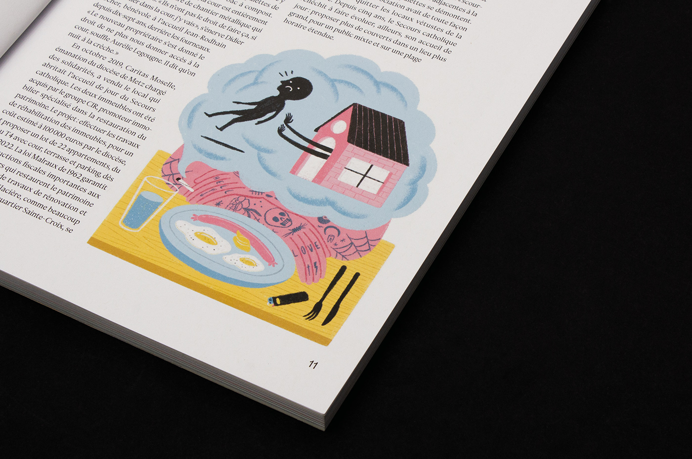 book editorial design  ILLUSTRATION  Layout Photography  print review typography  