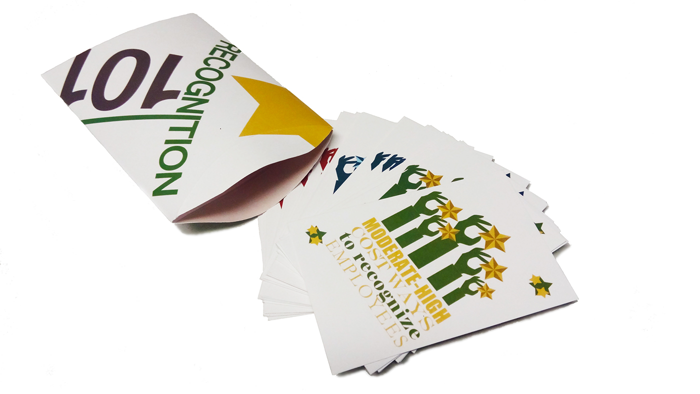 toolkit recognition employees excellence Playing Cards graphic design  stars