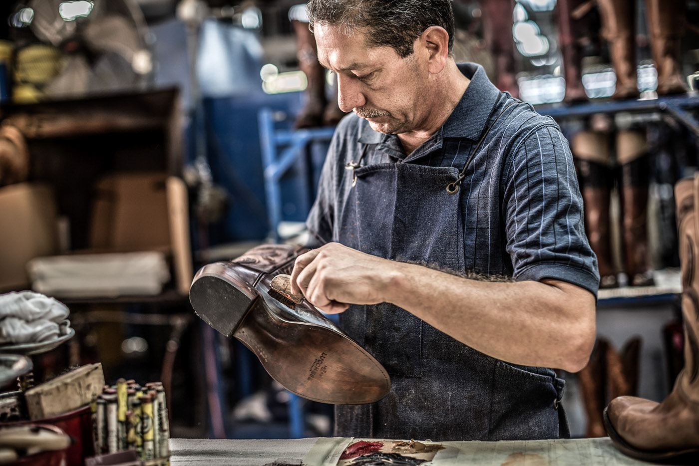 bootmaker cowboy boots Craftsman handcrafted handmade