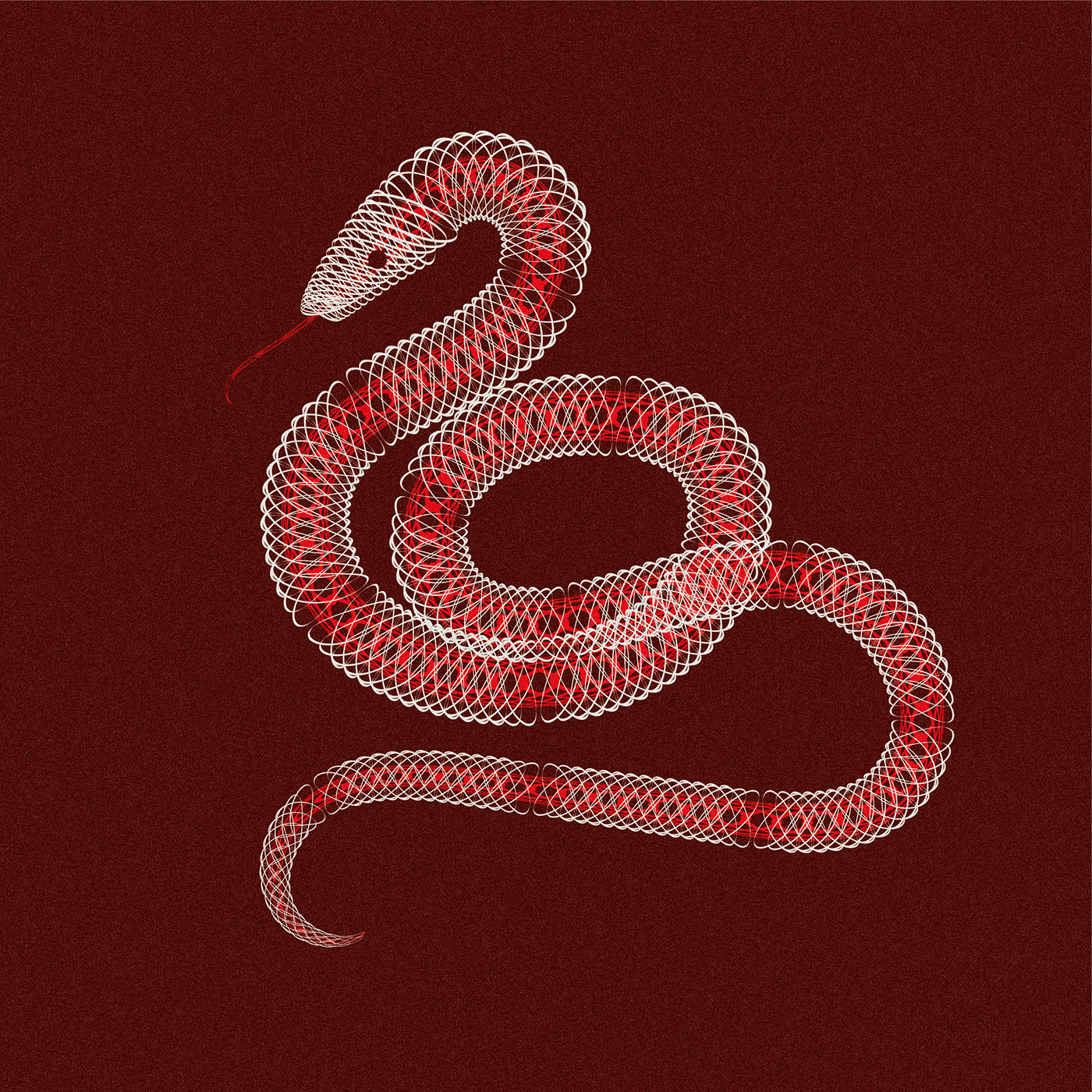 #animals #minimalism #moire #nature #pattern #snakes