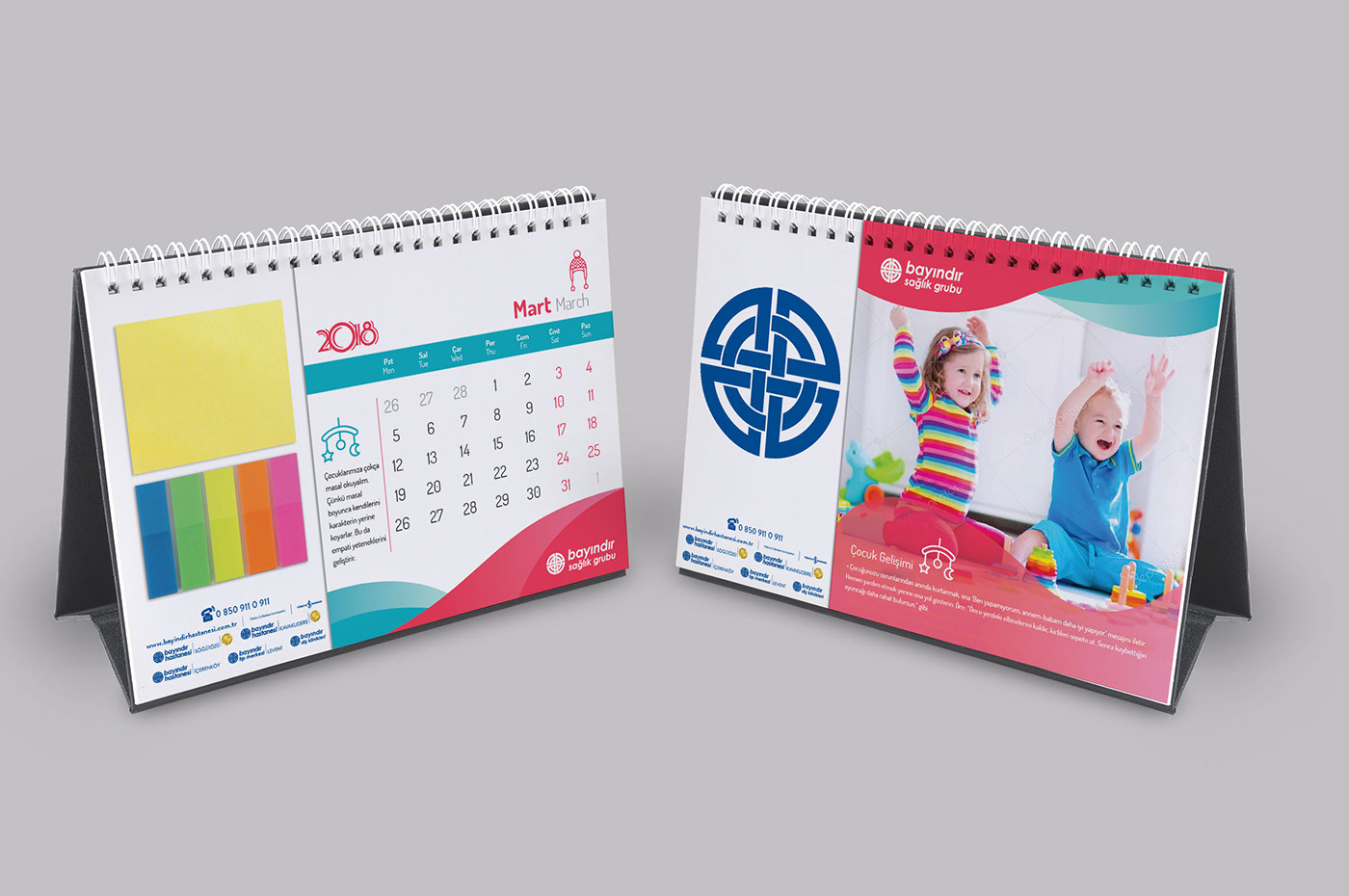 calendar hospital deskcalendar color desing Health medical doctor