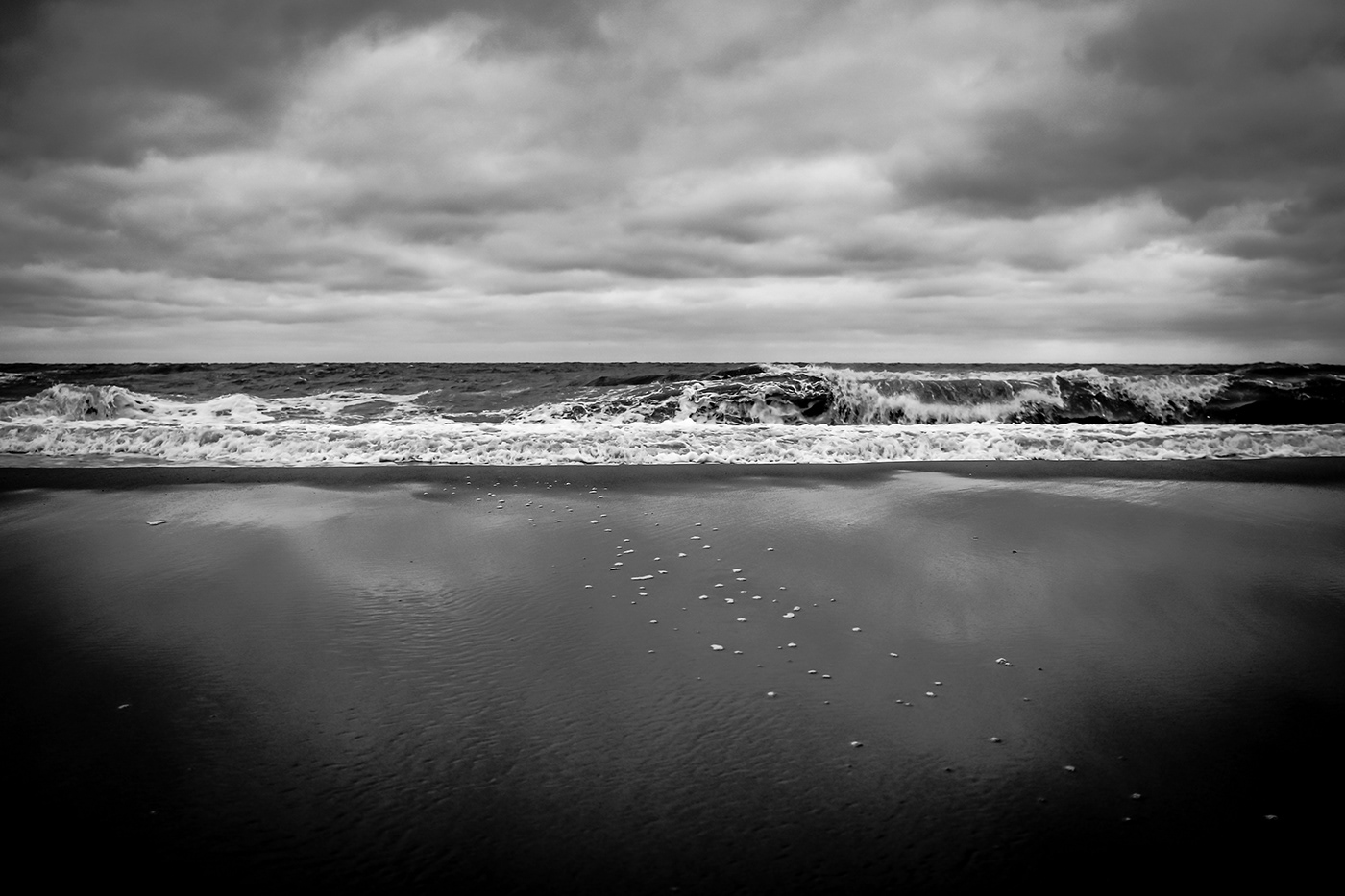 black and white clouds Moody Nature nature photography Ocean scenic seascape storm tides waves