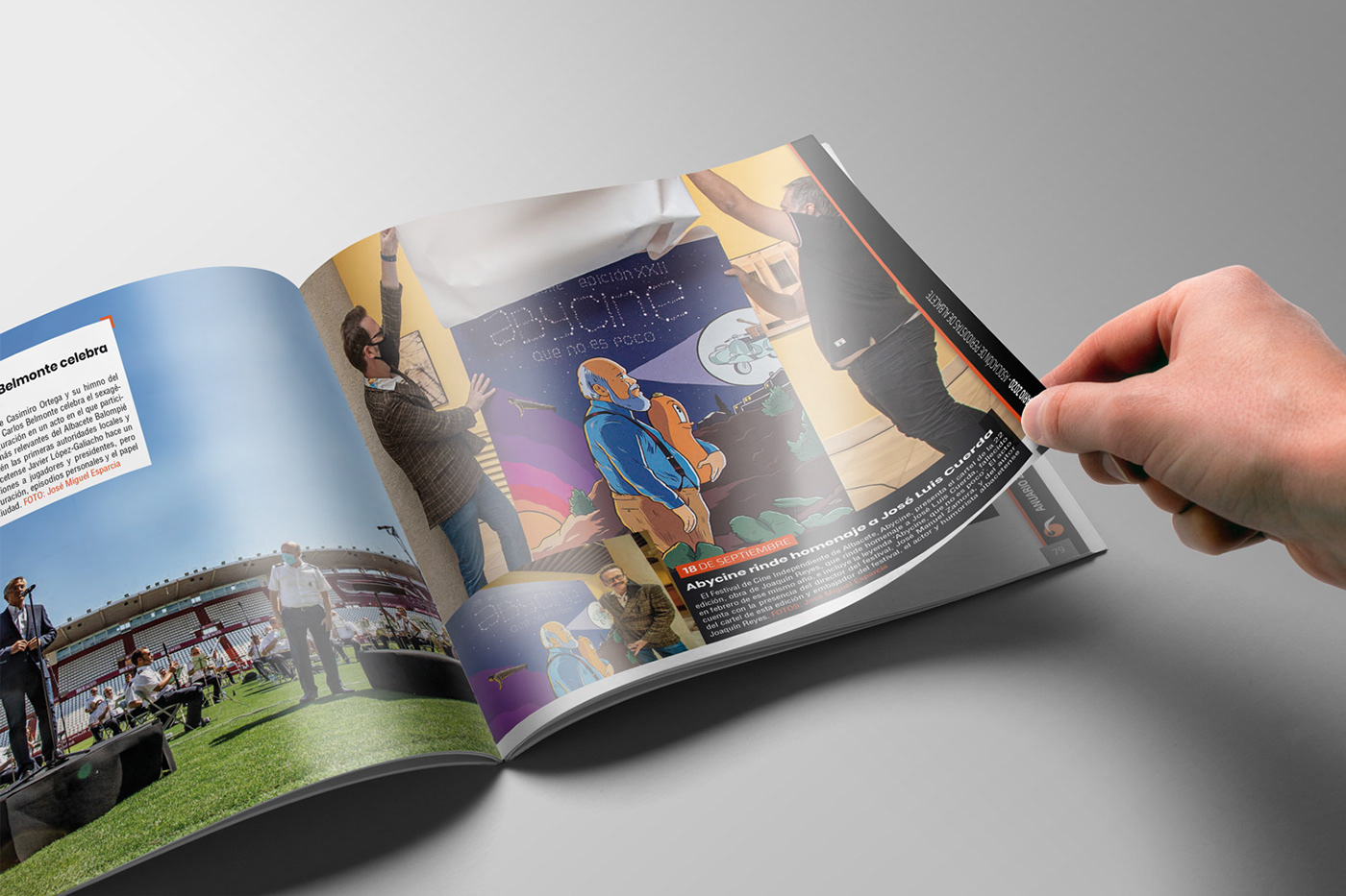 book diseño Final Art libro magazine maquetación noticias print revista