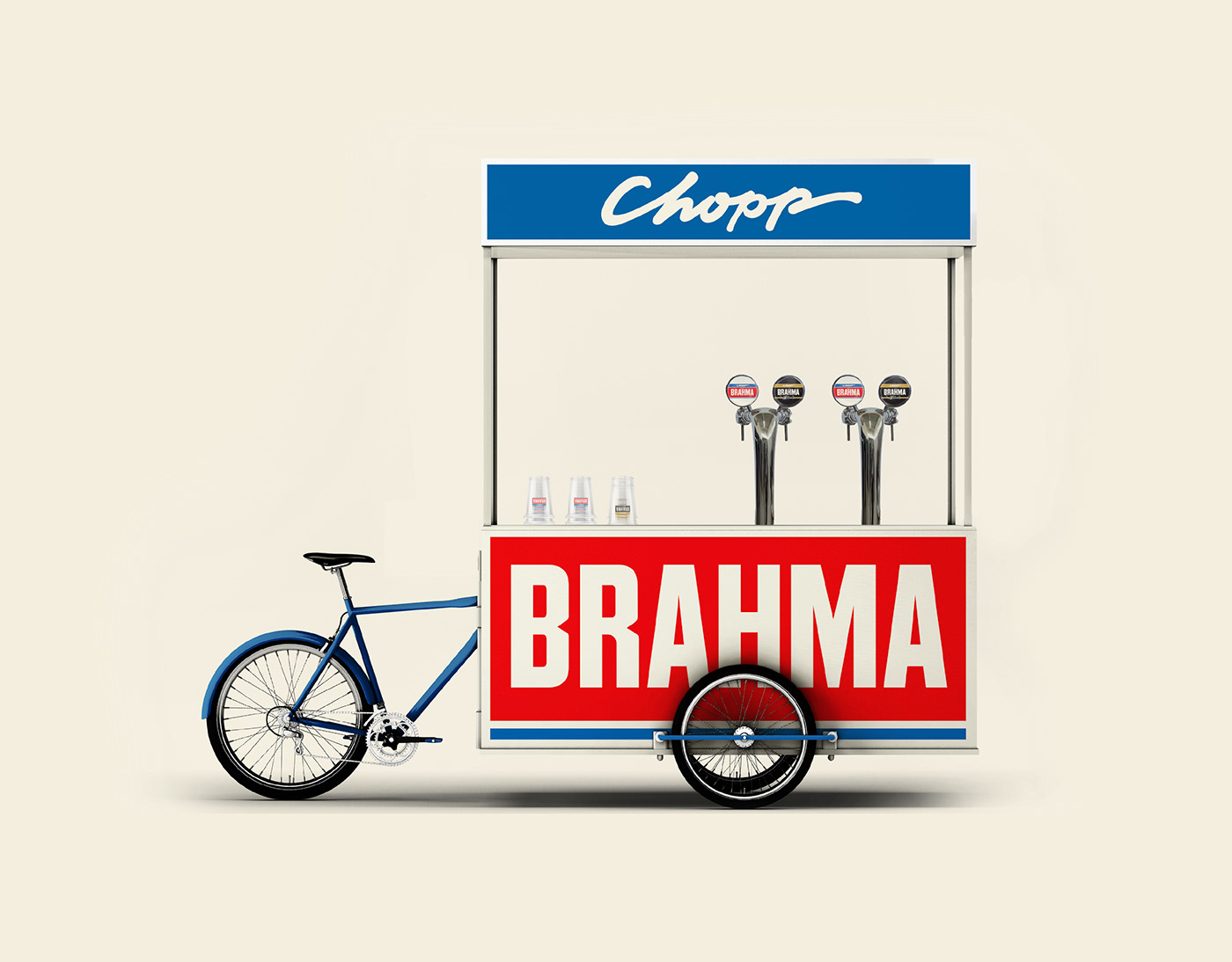 visual identity marca rebranding design system identidade visual brahma Chopp Brahma ambev