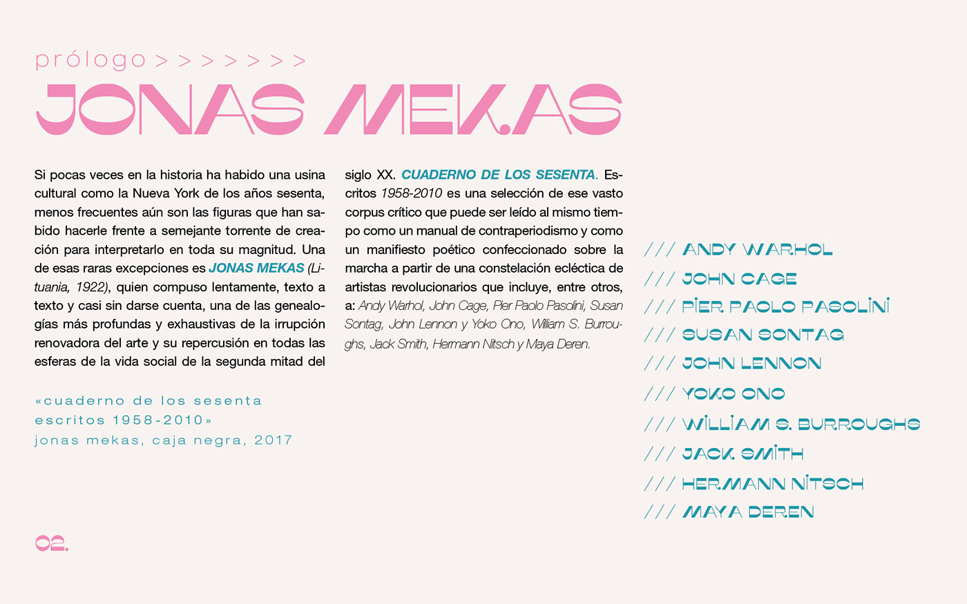 cosgaya cuaderno de los sesenta digital diseño gráfico edición modulacion sesenta tipografia